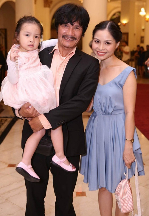 Gia đình nhỏ của NSƯT Công Ninh.