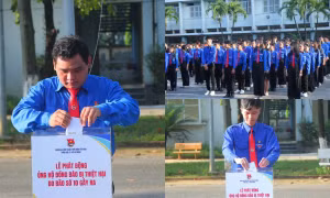 Học viện Thanh thiếu niên Việt Nam phát động chương trình quyên góp hỗ trợ đồng bào