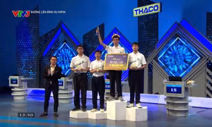 Nam sinh trường chuyên Đà Nẵng giành vòng nguyệt quế Tuần Đường Lên Đỉnh Olympia