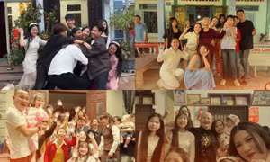 Giới trẻ "bắt trend" chạy vào lòng ông bà, ai xem cũng xúc động nhớ lại tuổi thơ