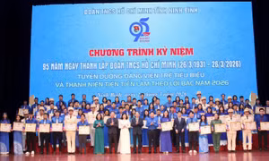 Sôi nổi các hoạt động kỷ niệm 95 năm Ngày thành lập Đoàn TNCS Hồ Chí Minh