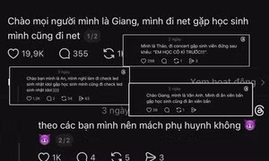 Bài đăng thầy cô Gen Z đu idol "var" ngay học trò hút hơn 300K lượt xem