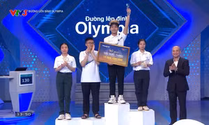 Nam sinh Hưng Yên giải mã từ khóa thần tốc, giành vòng nguyệt quế Tháng Olympia 26