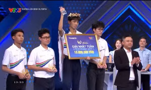 Nam sinh Hà Nội giành vòng nguyệt quế Tuần Olympia với màn về đích xuất sắc