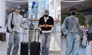 UPRIZE lần đầu xuất ngoại, giao diện khiến khán giả trầm trồ "như thần tượng K-Pop"