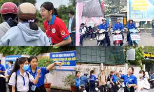 TP.HCM: Đội hình Tiếp sức mùa thi ra quân, đồng hành cùng các sĩ tử 2K11 