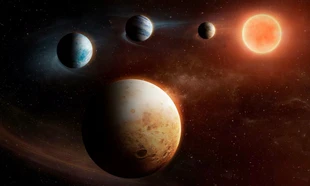 Các nhà thiên văn học bối rối với hệ hành tinh ‘lộn trong ra ngoài’