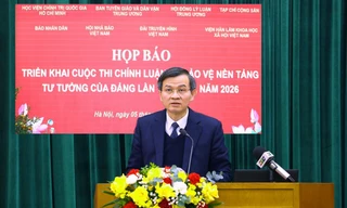 Phát động Cuộc thi chính luận về bảo vệ nền tảng tư tưởng của Đảng lần thứ Sáu