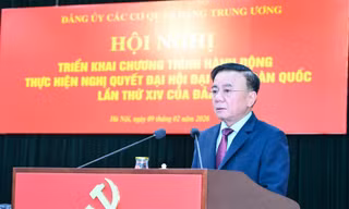 Thường trực Ban Bí thư: Xây dựng đội ngũ cán bộ có năng lực tổ chức thực thi, dám nghĩ, dám làm
