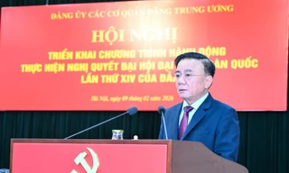 Thường trực Ban Bí thư: Xây dựng đội ngũ cán bộ có năng lực tổ chức thực thi, dám nghĩ, dám làm