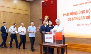 Mặt trận Tổ quốc Việt Nam phát động ủng hộ đồng bào bị thiệt hại do bão số 10