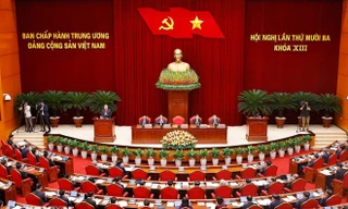 Nội dung ngày làm việc thứ nhất Hội nghị Trung ương 13