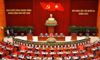 Nội dung ngày làm việc thứ nhất Hội nghị Trung ương 13