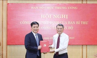 Ban Bí thư bổ nhiệm Phó trưởng Ban Tổ chức Trung ương