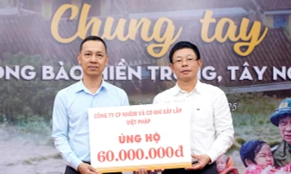 Tiền Phong tiếp nhận thêm nguồn lực hỗ trợ miền Trung, Tây Nguyên khắc phục hậu quả mưa lũ