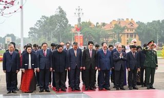 Lãnh đạo Đảng, Nhà nước vào Lăng viếng Chủ tịch Hồ Chí Minh nhân dịp Tết Nguyên đán Bính Ngọ