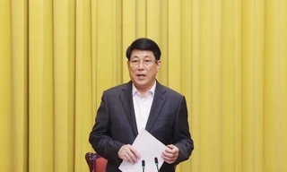 Chủ tịch nước Lương Cường chủ trì phiên họp giao ban với Văn phòng Chủ tịch nước