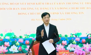 Bí thư Hà Nội yêu cầu làm tốt công tác giải phóng mặt bằng dự án Trục Đại lộ cảnh quan sông Hồng