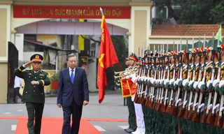 Tổng Bí thư Tô Lâm dự Lễ kỷ niệm 80 năm Ngày thành lập Binh chủng Công binh và đón nhận Huân chương Hồ Chí Minh