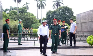 Thường trực Ban Bí thư Trần Cẩm Tú kiểm tra công tác chuẩn bị Lễ kỷ niệm 80 năm Quốc khánh