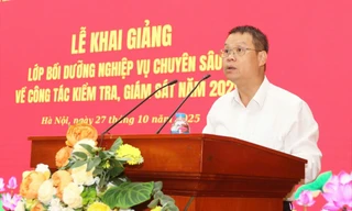 Khai giảng lớp bồi dưỡng nghiệp vụ về công tác kiểm tra, giám sát năm 2025