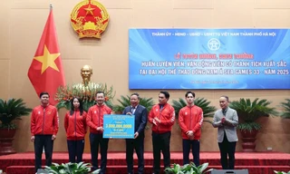 Hà Nội thưởng 55 triệu đồng/vận động viên đoạt Huy chương Vàng SEA Games 33