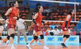 Bóng chuyền nữ Việt Nam vào bán kết SEA Games 33 (ảnh Su Su)