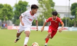 U15 Thể Công Viettel đang cho thấy tiềm năng lớn trong cuộc đua vô địch (ảnh X.H)