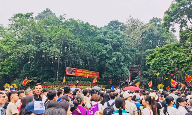 Phú Thọ đón 6,5 triệu lượt khách dịp Giỗ Tổ Hùng Vương