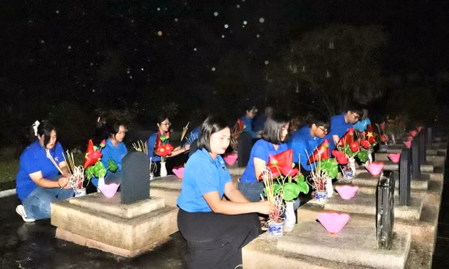 Tuổi trẻ Lai Châu viết tiếp hành trình tri ân
