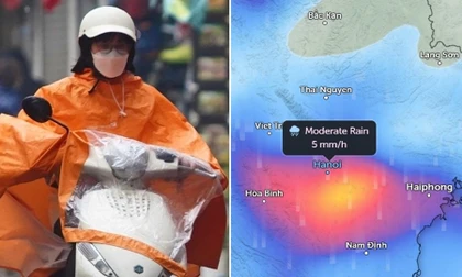 Không khí lạnh mạnh sắp về đến miền Bắc, Hà Nội sẽ mưa và rét mấy ngày?