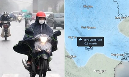 Không khí lạnh tăng cường: Ngày mai Hà Nội lại có thể mưa, có rét nữa không?