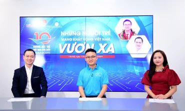 Tọa đàm giao lưu với chủ đề "Những người trẻ mang khát vọng Việt Nam vươn xa".