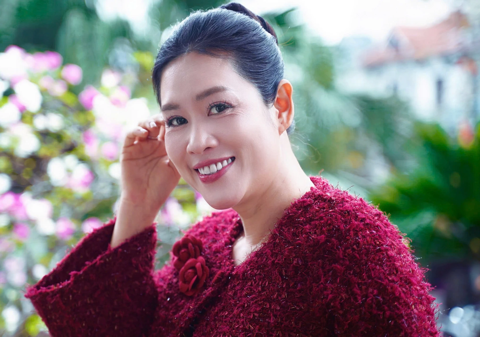 Diễn viên Hà Hương trở lại màn ảnh sau hơn 10 năm vắng bóng với tâm thế thận trọng