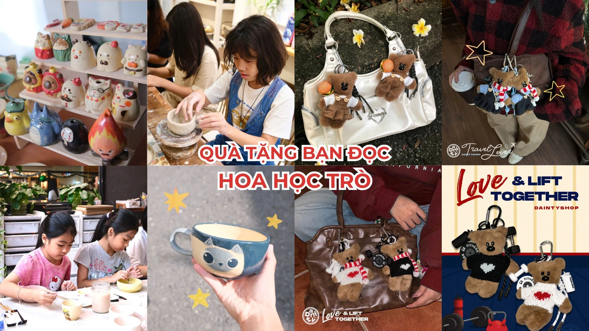 Dainty Shop Và Claystation Studio: Trao Quà Yêu Thương, Lan Tỏa Kỷ Niệm Đáng Nhớ