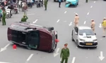 Hà Nội: Tài xế ô tô bị lật sau va chạm ở Ngã Tư Sở dương tính với ma túy