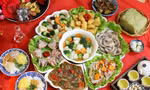 Mâm cỗ cúng tất niên