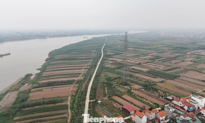 Cận cảnh khu vực xây dựng sân golf hơn 1,5 tỷ đô tại Hưng Yên