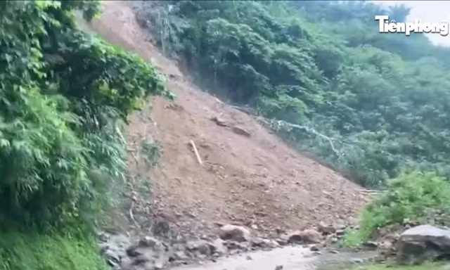 Clip sạt lở chia cắt tuyến huyết mạch Điện Biên - Lai Châu