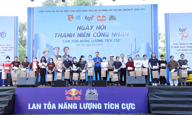 Hơn 2.000 thanh niên công nhân Phú Thọ tham gia ngày hội lan tỏa năng lượng tích cực