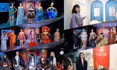 Sinh viên trường ĐH Tôn Đức Thắng thể hiện sức sáng tạo thời trang Việt