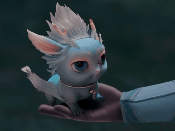 Dù hơi "giả trân" nhưng Thủy Ngưng thú mới nở trông đáng yêu nên có thể bỏ qua.