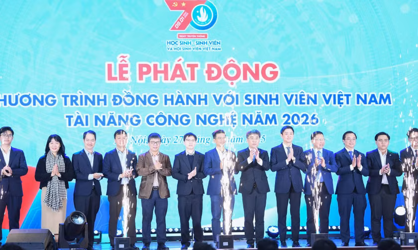 Sinh viên được thúc đẩy trở thành lực lượng nòng cốt công nghệ
