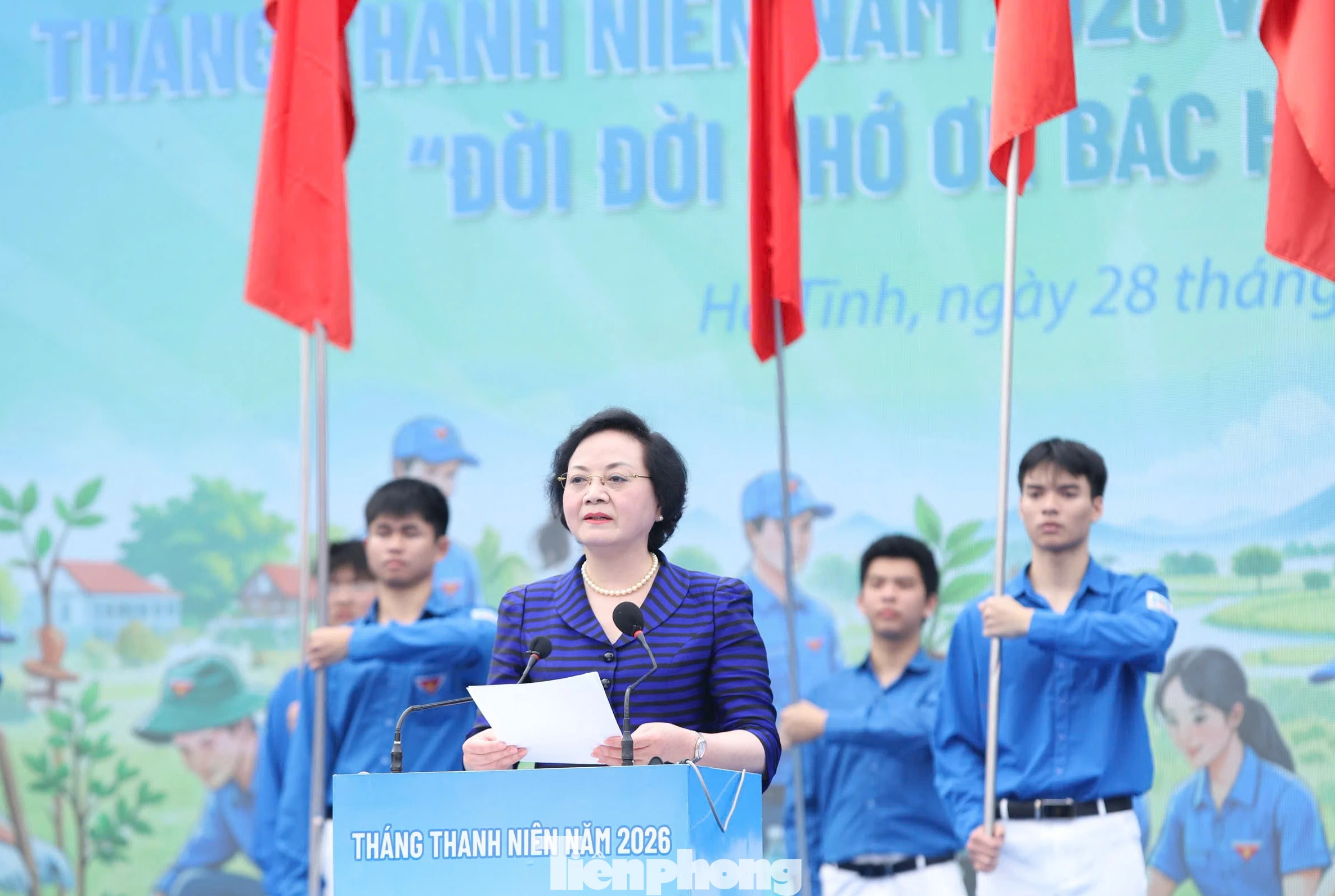 Phó Thủ tướng Phạm Thị Thanh Trà kêu gọi thanh niên nuôi dưỡng khát vọng lớn