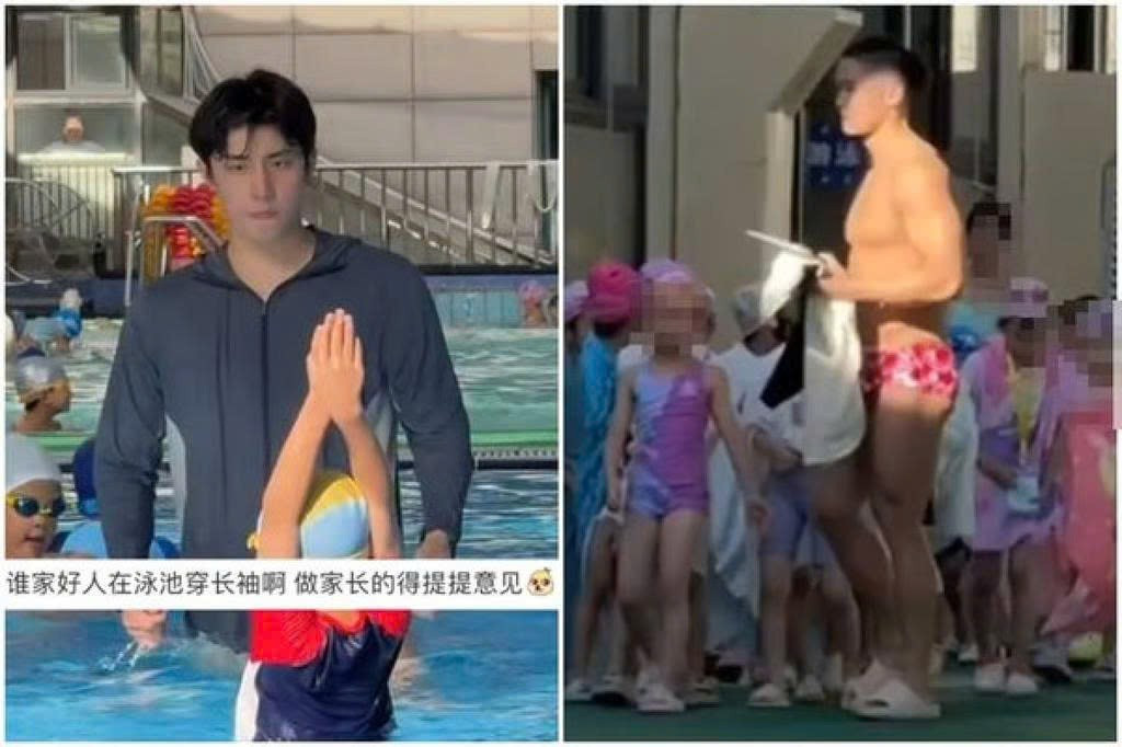 Mùa Hè năm nay, trường Thể thao Hàng Châu có khoảng 800 học viên nhí đăng ký học bơi. Ảnh: South China Morning Post z6819266930453-8b34a81d1c281fb1aa479342f71e0de0.jpg