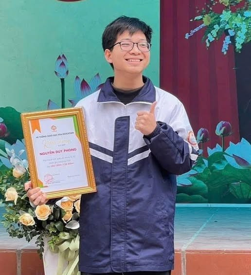Bạn Nguyễn Duy Phong. (Ảnh: Hà Nội Online) 518276778-1062871469339138-8164516646967362845-n.jpg