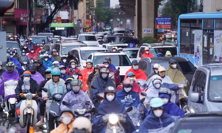 Miền Bắc tiếp tục mưa dông