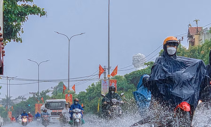 Miền Trung tiếp tục mưa to