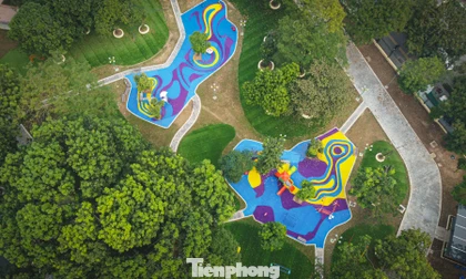 Công viên Nghĩa Đô Hà Nội sắp hoàn thiện với diện mạo mới hiện đại