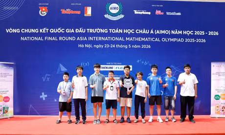 Huy chương Vàng quốc tế 2025 thử sức lần 2 tại sân chơi AIMO 2026